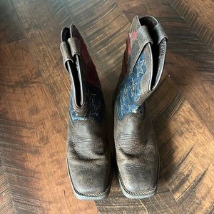 Durango flag cowboy boots size 7